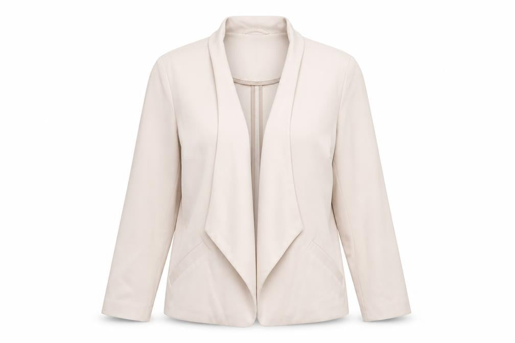 Dorothy Perkins Womens Beige   Jacket Blazer Size 12  - waterfall