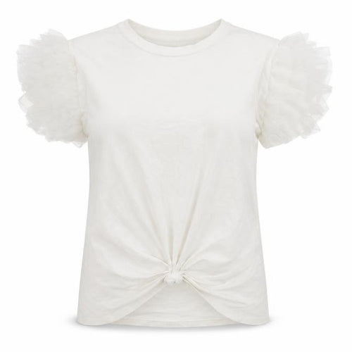 Yu & Me Womens White   Basic T-Shirt Size M