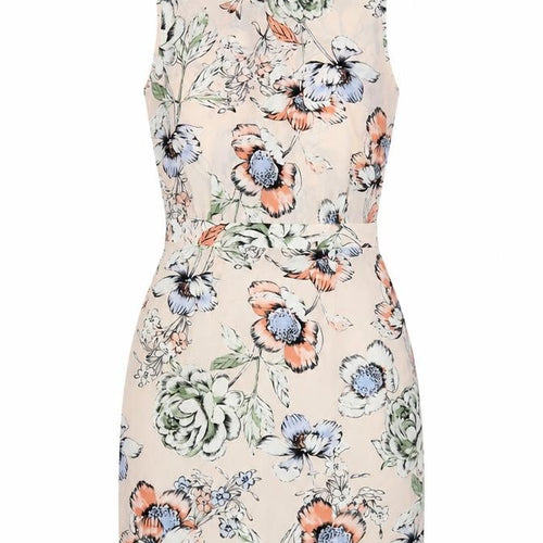 ASOS Womens Pink Floral  A-Line  Size 8