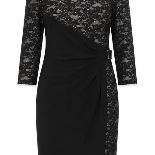 R&M Richards Womens Black   Bodycon  Size 12