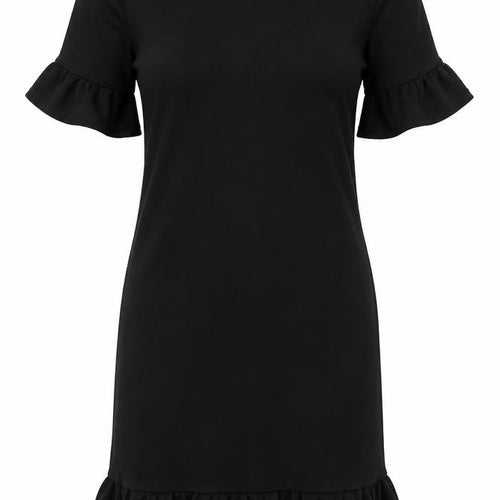 Missguided Womens Black  Rayon Bodycon  Size 8