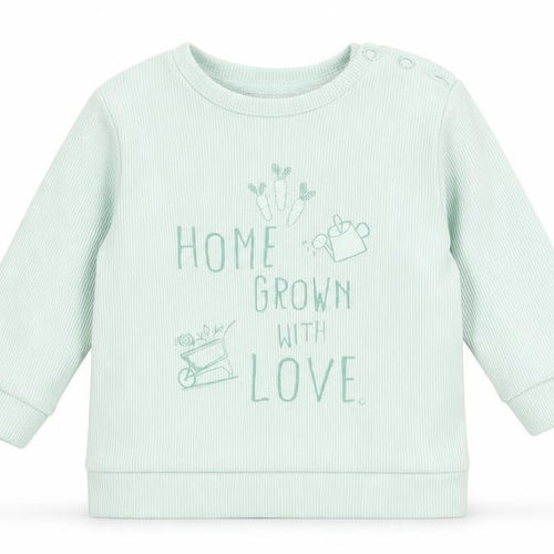 George Baby Green   Pullover Jumper Size 3-6 Months  - home grown with love
