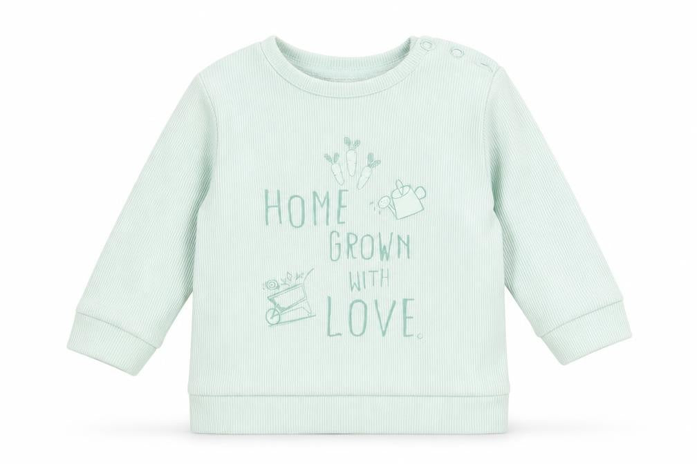George Baby Green   Pullover Jumper Size 3-6 Months  - home grown with love