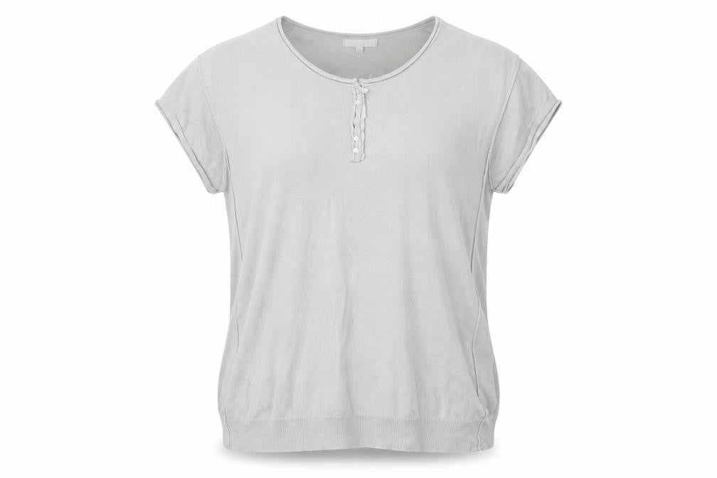 See U Soon Womens Grey   Basic T-Shirt Size M