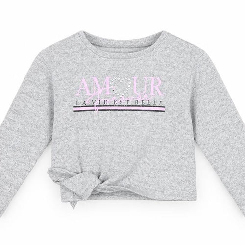 Matalan Girls Silver   Basic T-Shirt Size 5 Years  - amour