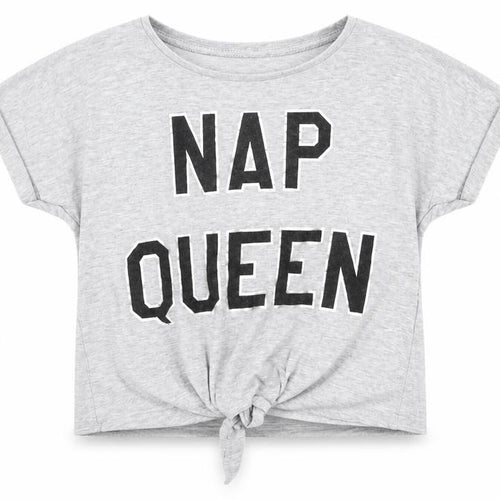 Minoti Girls Grey   Basic T-Shirt Size 4-5 Years  - Nap Queen