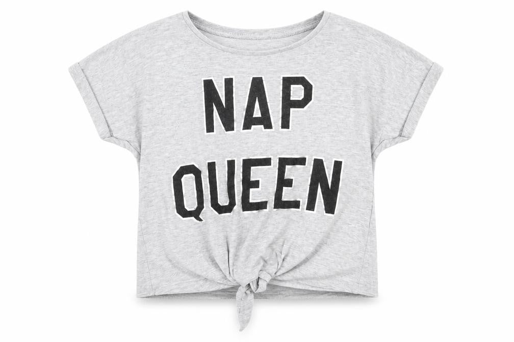 Minoti Girls Grey   Basic T-Shirt Size 4-5 Years  - Nap Queen