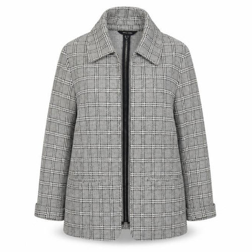 new look  Womens Black Check  Jacket  Size 10
