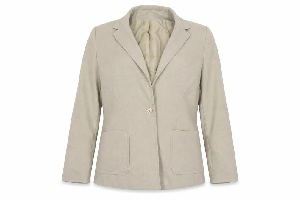 Debenhams Womens Beige Ikat  Jacket Blazer Size 12