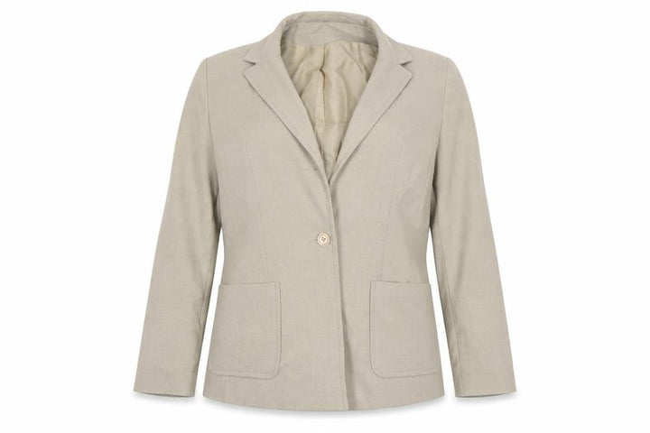 Debenhams Womens Beige Ikat  Jacket Blazer Size 12