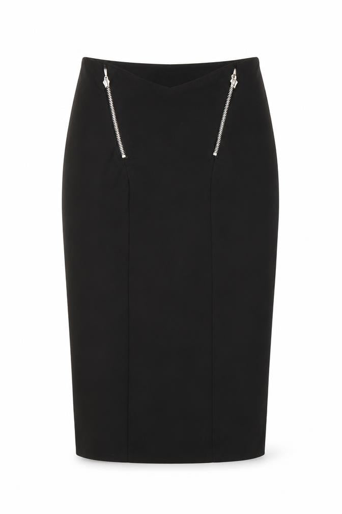 Closet Womens Black   Straight & Pencil Skirt Size 8