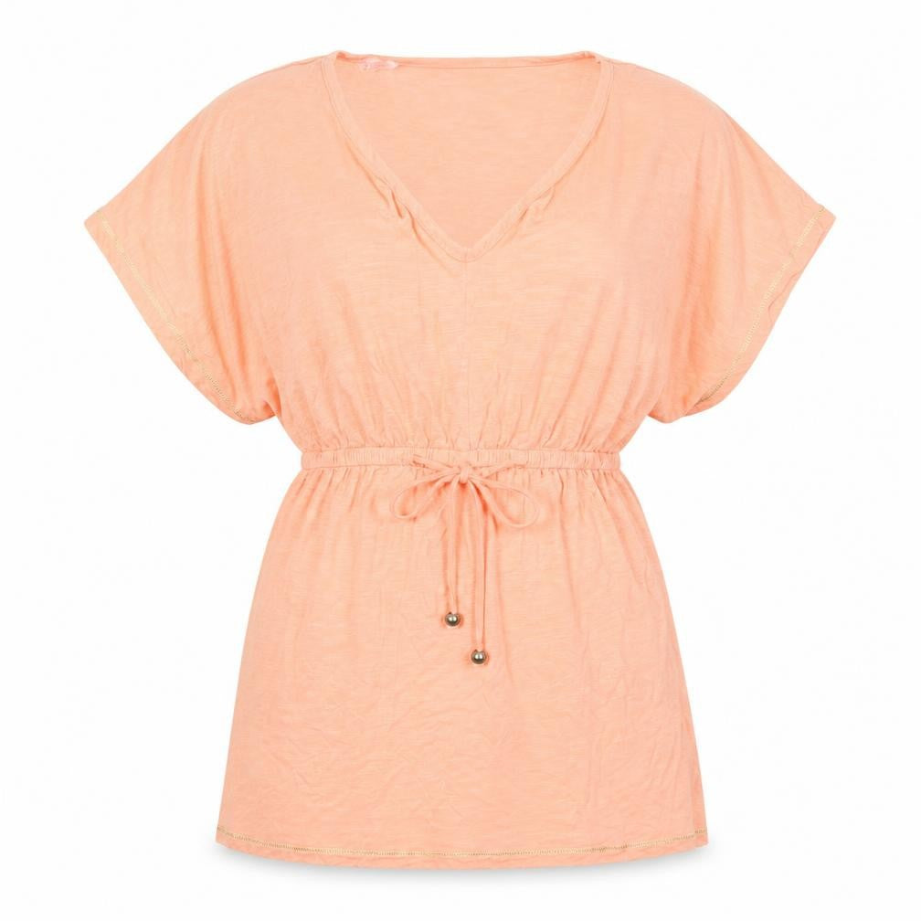 Papaya Womens Pink   Basic T-Shirt Size M