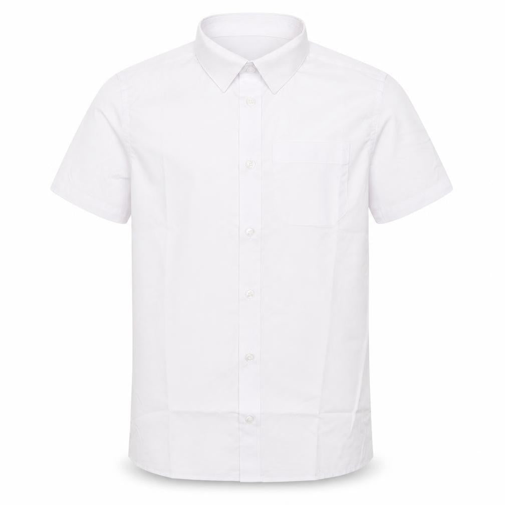 F&F Boys White   Basic Button-Up Size 10-11 Years