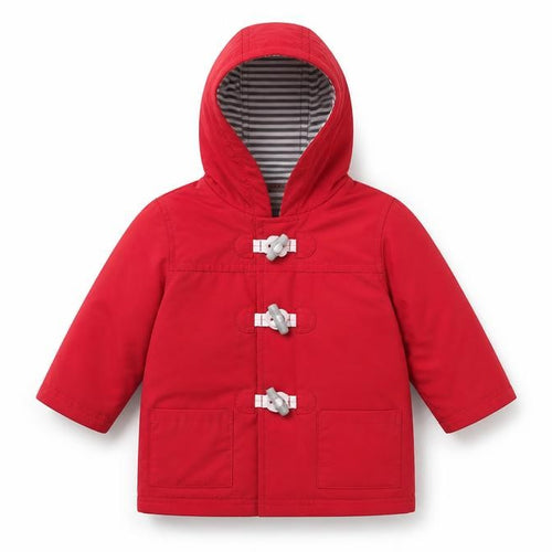 George Girls Red   Trench Coat Coat Size 6-9 Months