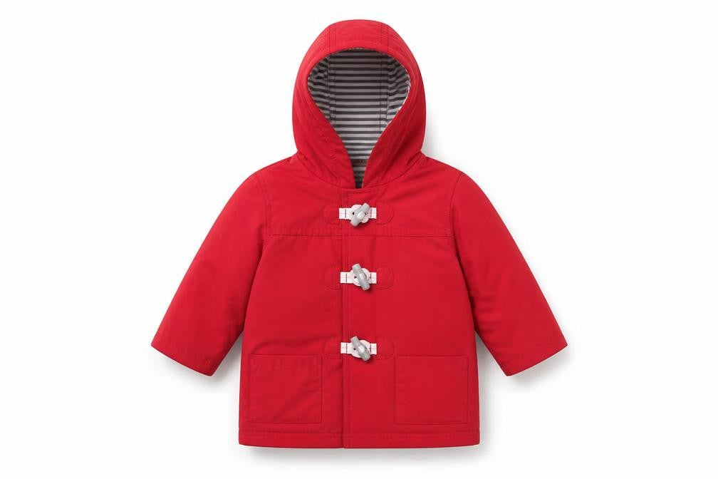 George Girls Red   Trench Coat Coat Size 6-9 Months