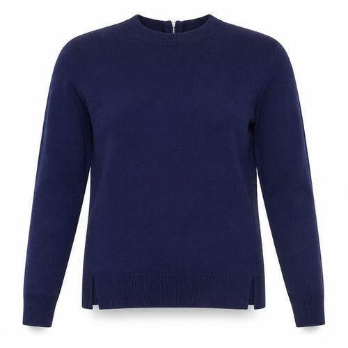 Topshop Womens Blue  Knit Pullover Jumper Size 8
