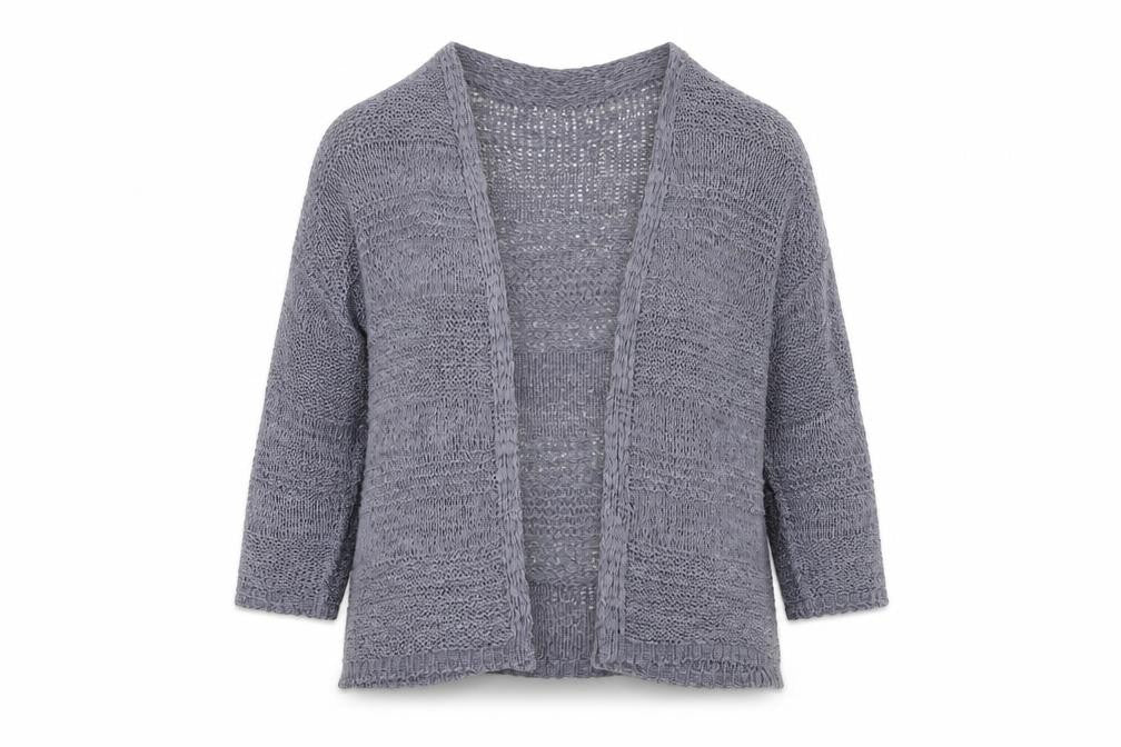David Jones Womens Blue  Knit Cardigan Jumper Size L