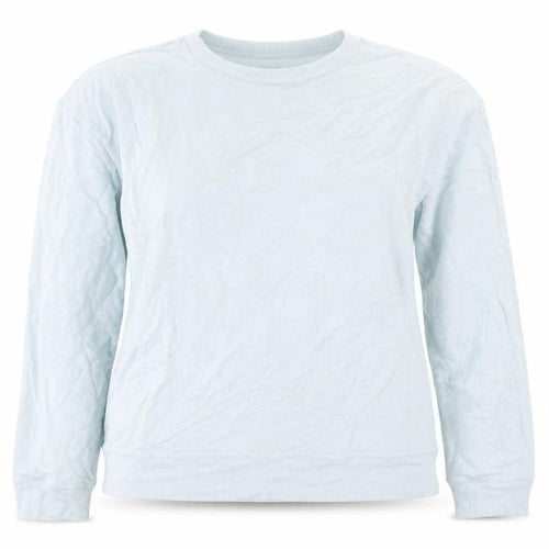 F&F Womens Blue  Jersey Pullover Sweatshirt Size 12