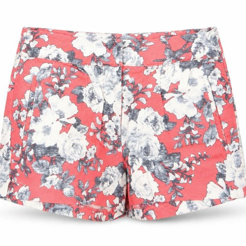 Glassons Womens Pink Floral  Sailor Shorts Size 6