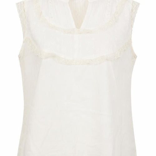 xi Womens White   Basic Blouse Size 10