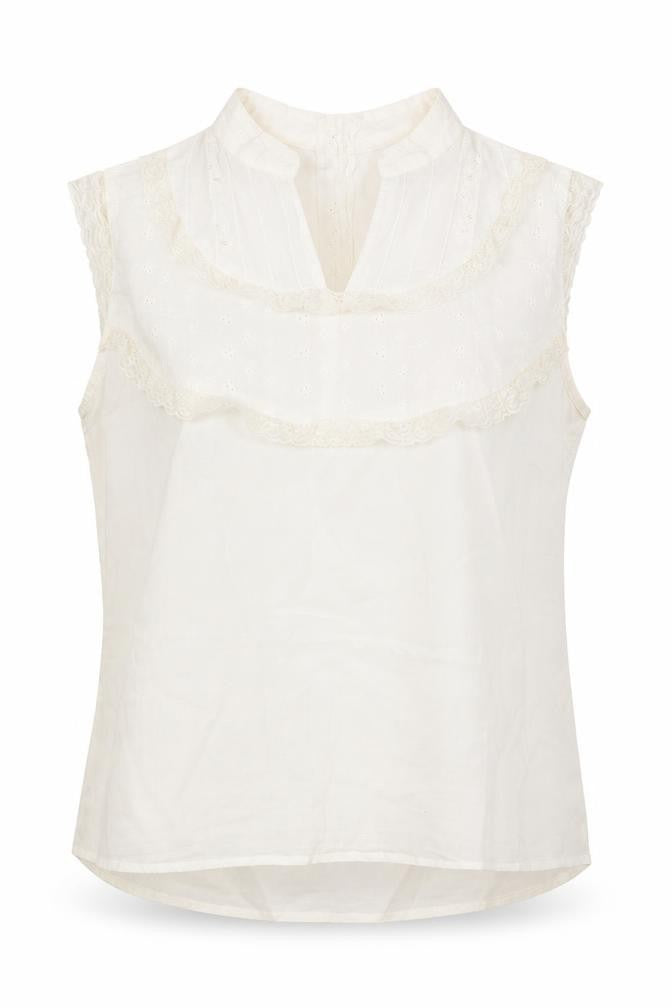 xi Womens White   Basic Blouse Size 10