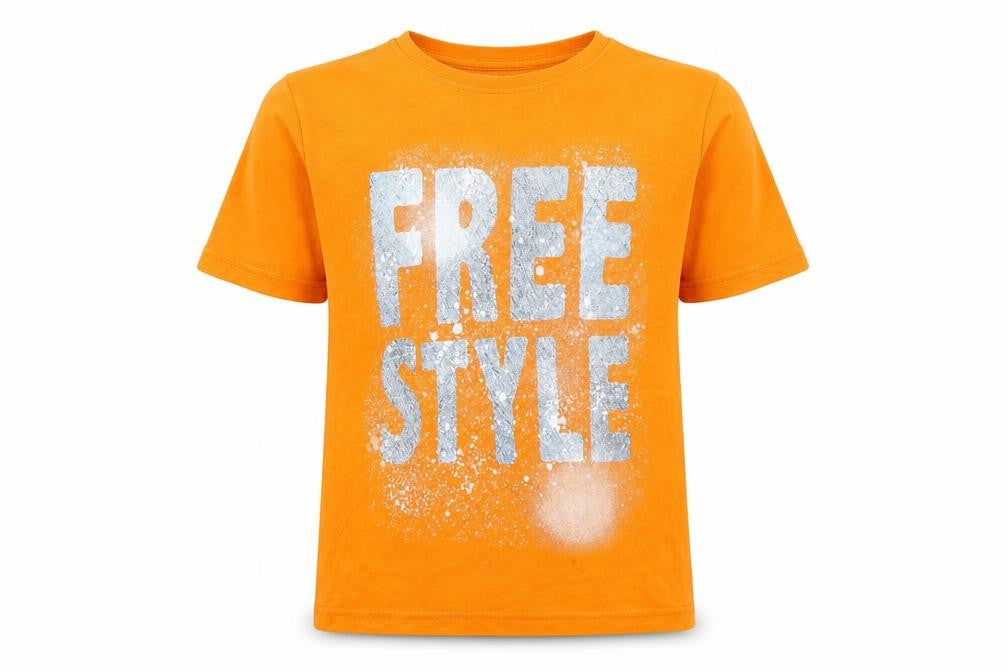 Nutmeg Boys Orange   Basic T-Shirt Size 12-13 Years