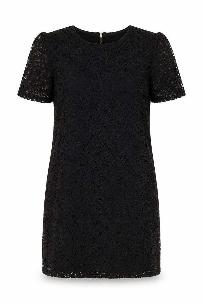 Evie Womens Black  Lace Shift  Size 14