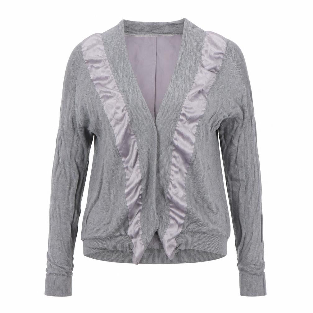 Miss Selfridge Womens Grey   Cardigan Jumper Size 8