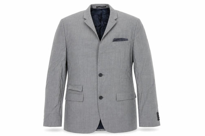 Topman Mens Grey Jacket Blazer Size 38
