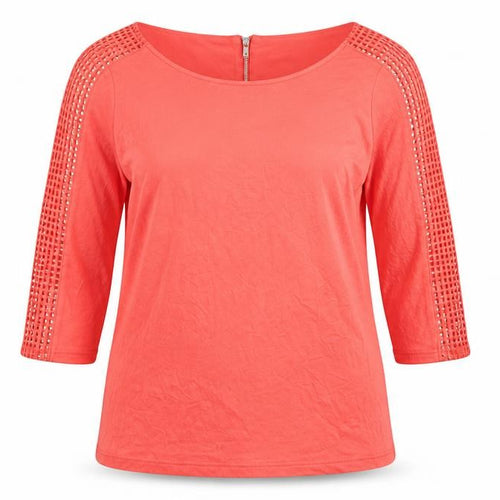Marks and Spencer Womens Red   Basic Blouse Size 18