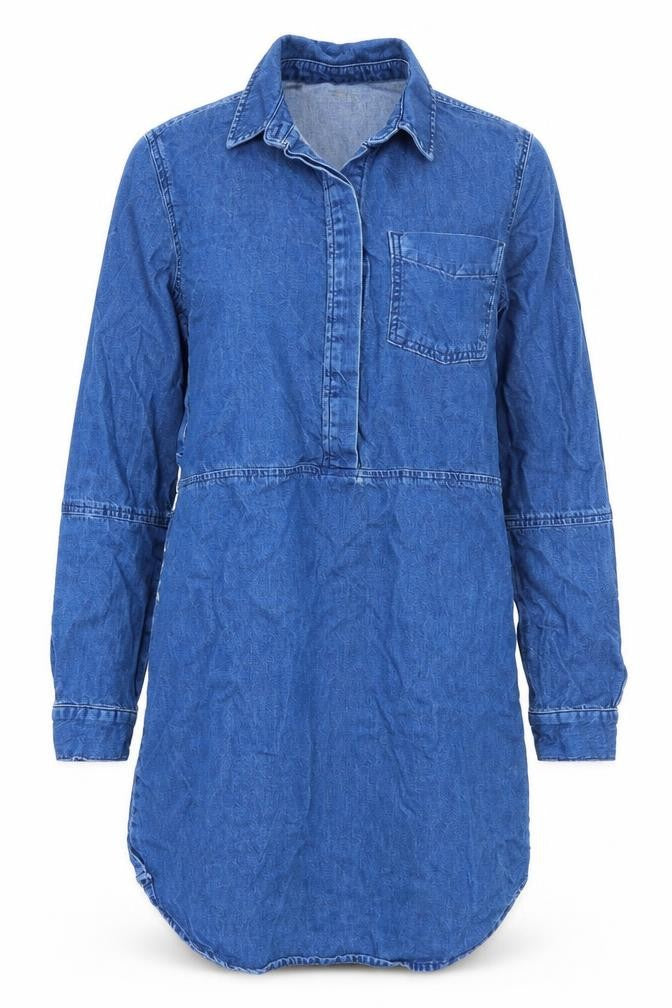 Topshop Womens Blue   Basic T-Shirt Size 6