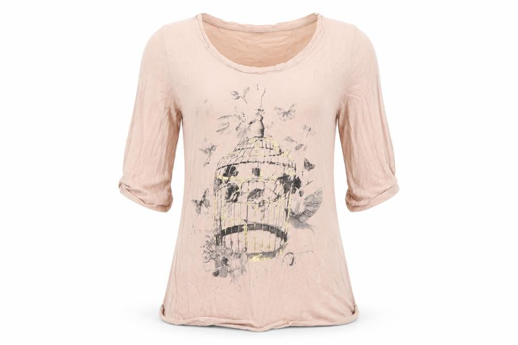 F&F Womens Pink   Basic T-Shirt Size 8