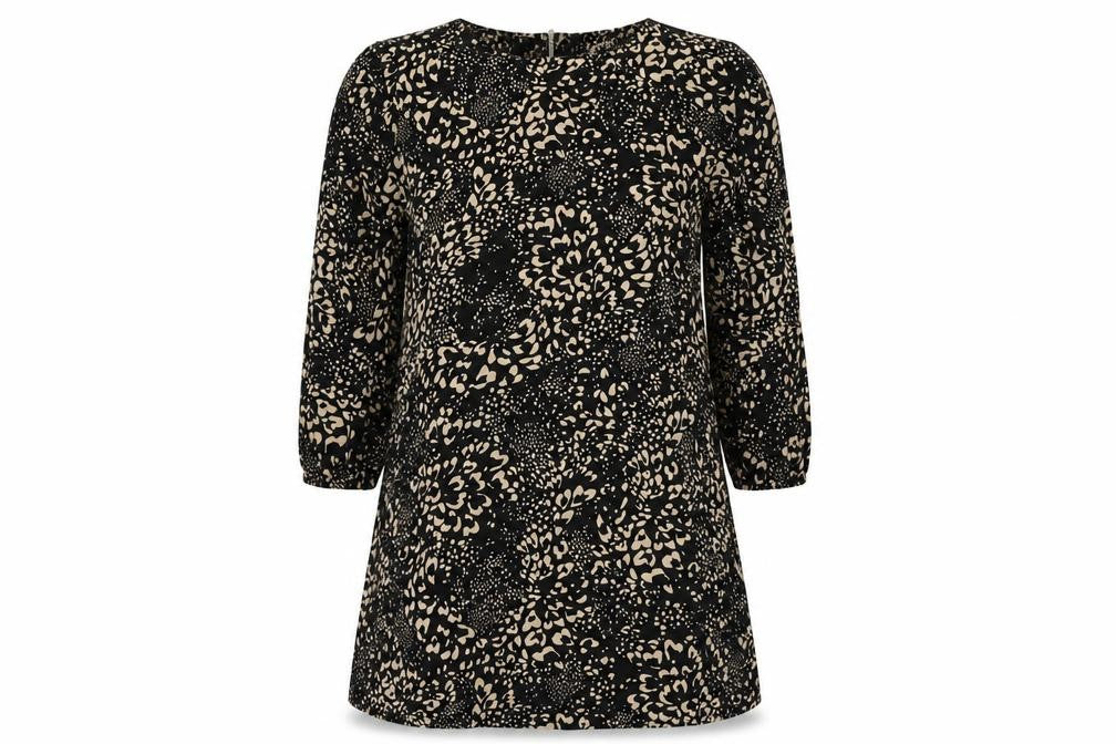 Wallis Womens Multicoloured Animal Print  Basic Blouse Size 12