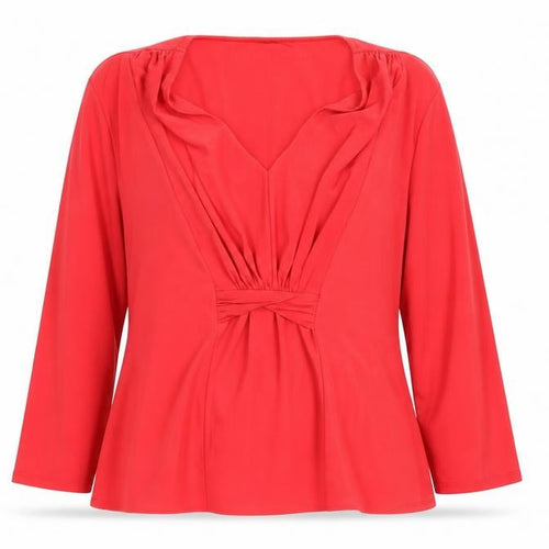 pre worn Womens Red   Basic Blouse Size M