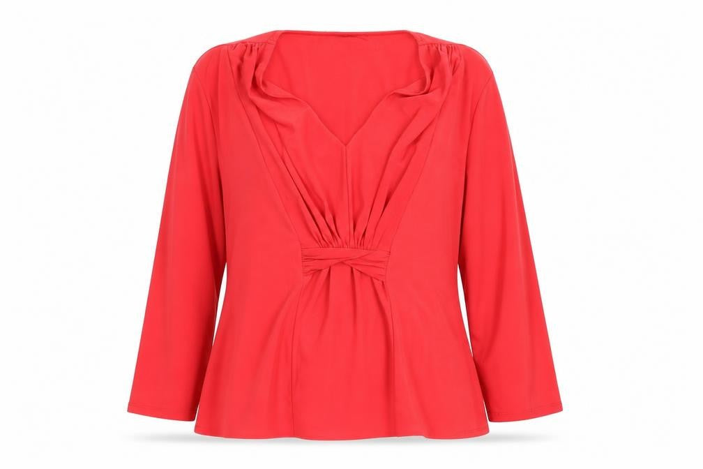 pre worn Womens Red   Basic Blouse Size M