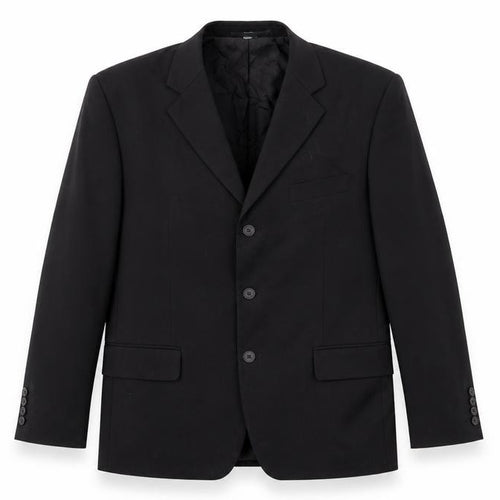 Preworn Mens Black   Jacket Suit Jacket Size 40