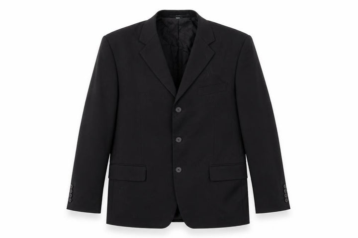 Preworn Mens Black   Jacket Suit Jacket Size 40