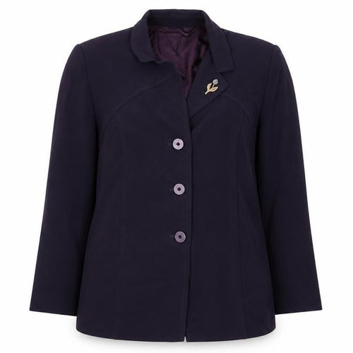 Personal Choice Womens Purple   Jacket  Size 16