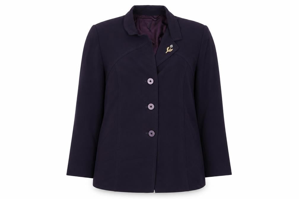 Personal Choice Womens Purple   Jacket  Size 16