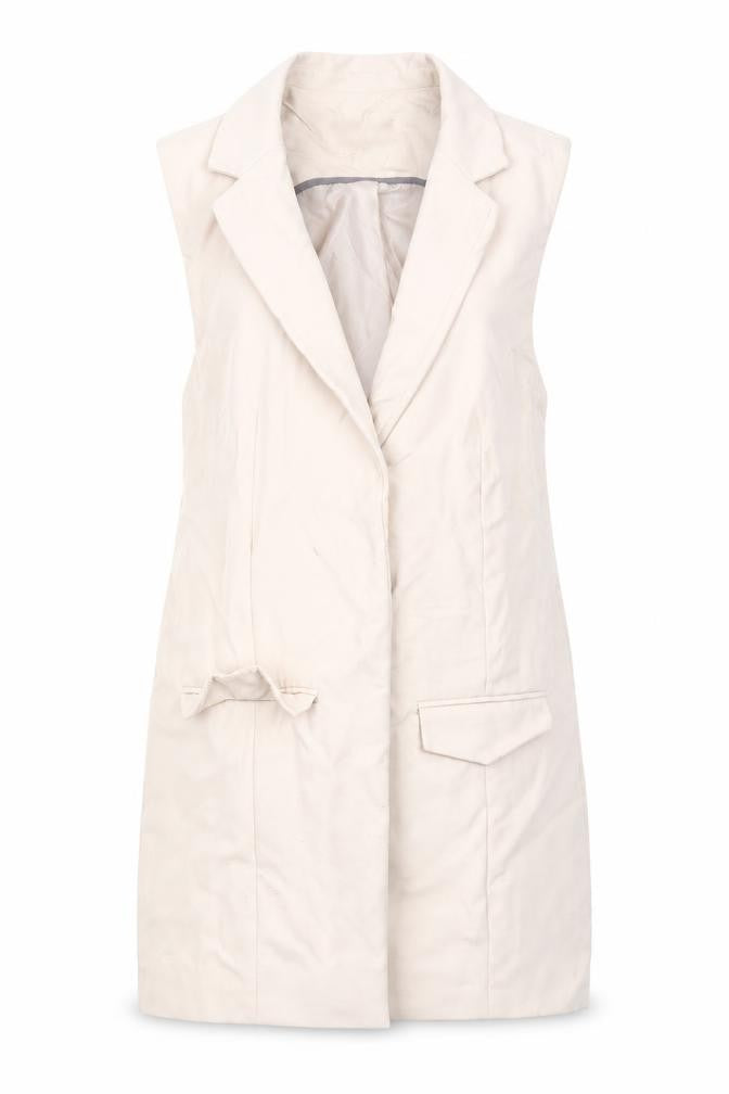 Topshop Womens Pink   Jacket Waistcoat Size 8