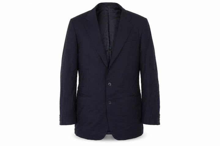 Preworn Mens Blue   Jacket Suit Jacket Size 42