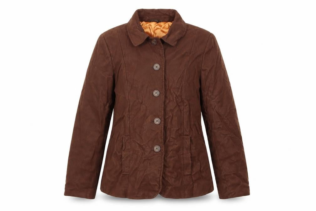 Per Una Womens Brown   Jacket Coat Size 14