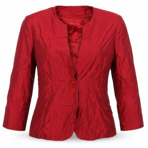 CC Womens Red   Jacket Blazer Size 10