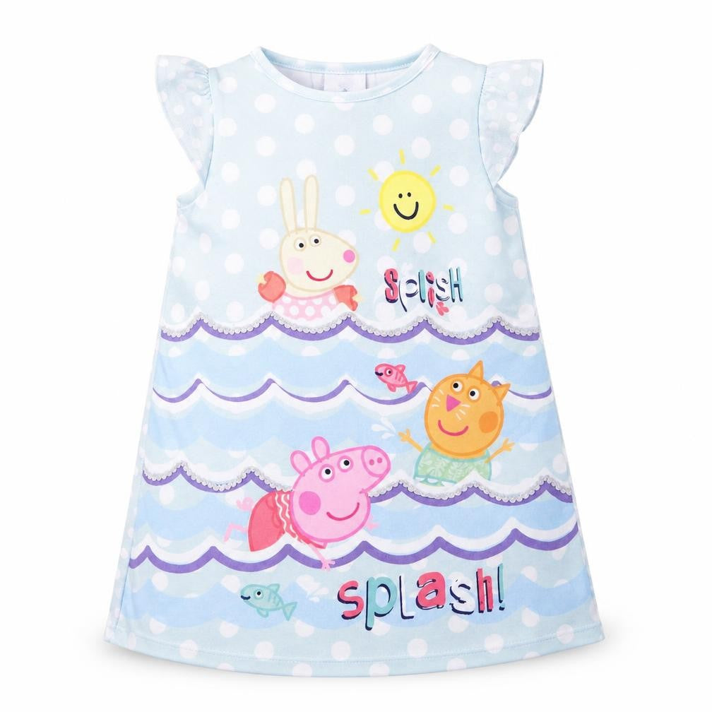 Pepper pig Girls Blue   A-Line  Size 12 Months