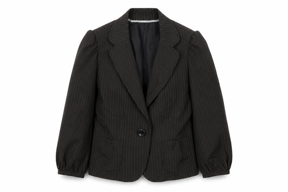 Front view of Atmosphere women’s brown overcoat coat, size UK 12
