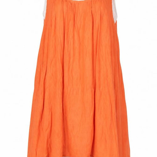 isabel Womens Orange   Fit & Flare  Size L