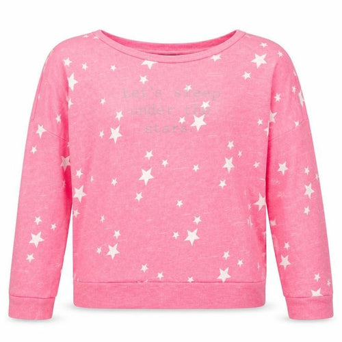 F&F Womens Pink  Knit Top Pyjama Top Size 8