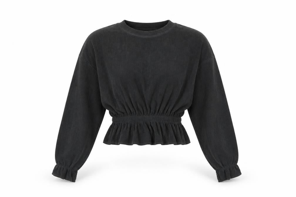 Zara Knit Womens Grey  Knit Pullover Jumper Size S