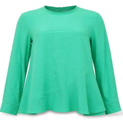 Topshop Womens Green   Basic Blouse Size 12