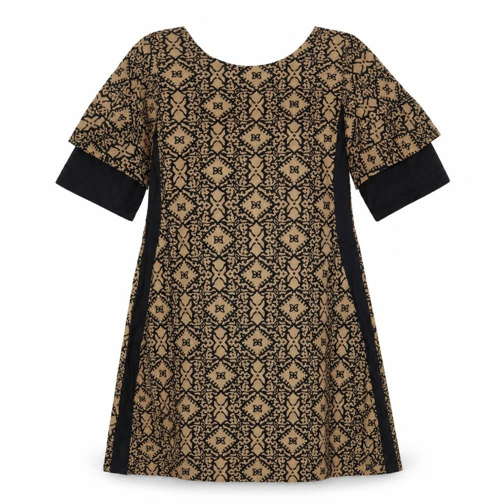 Rupali Womens Beige   A-Line  Size S